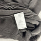 Rick Owens Dust Grey Short Fringes Vest Top 2000s - S