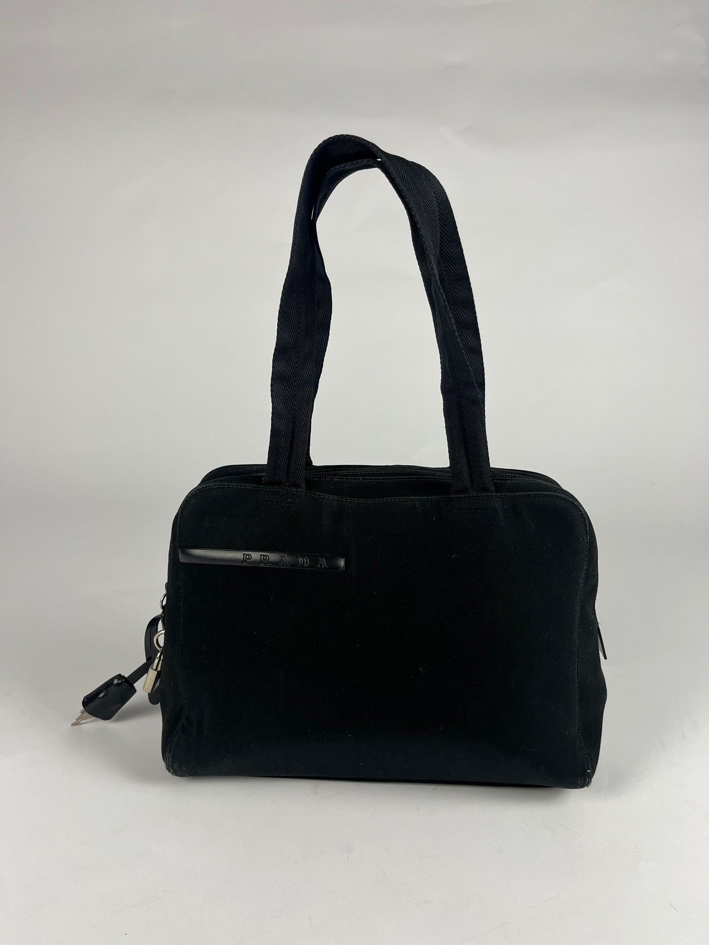 Prada Black Nylon Sling Bag SS 1999 - OS