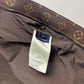 Louis Vuitton Nigo LV toile Monogram Military Leather Jacket Resort 2022 - L