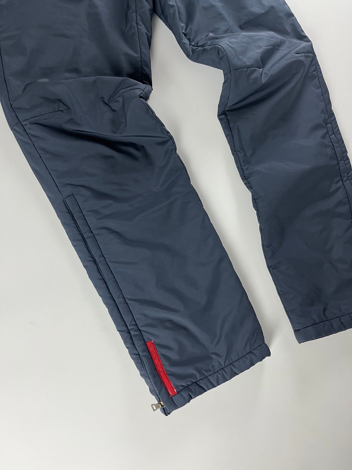 Prada Linea Rossa Nylon Flare Pants SS 2000 - M