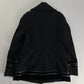 Gucci Leather Trim Wool Peacoat FW 2005 - S