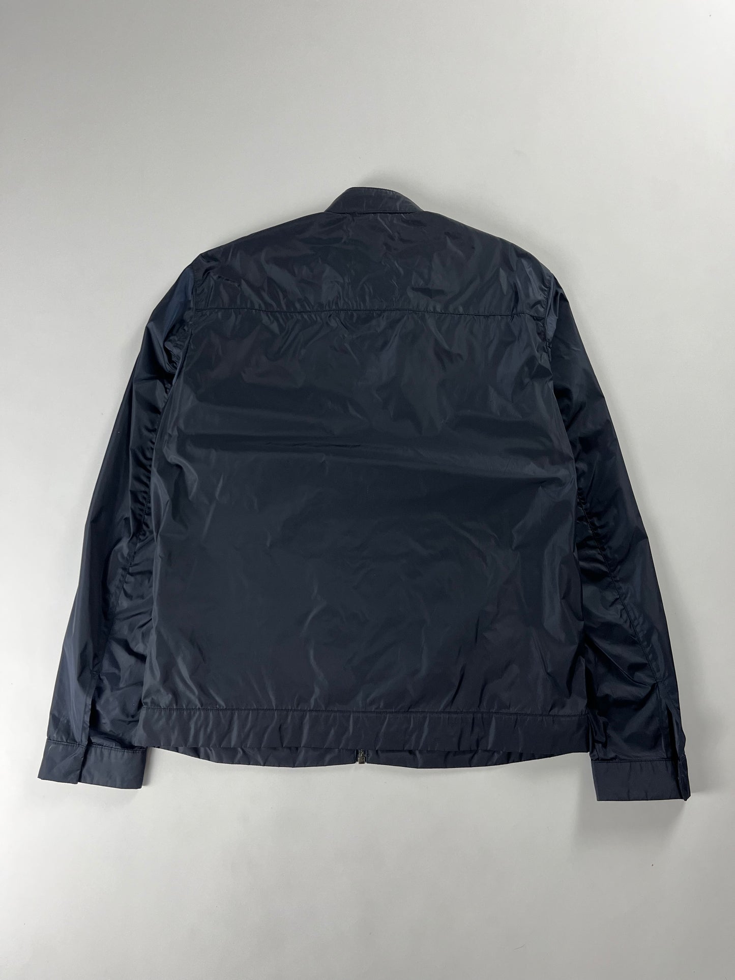 Prada Navy Nylon Moto Jacket SS 2009 - M
