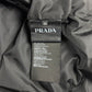 Prada Leather Trimmed Convertible Hooded Puffer Jacket FW 2015 - M