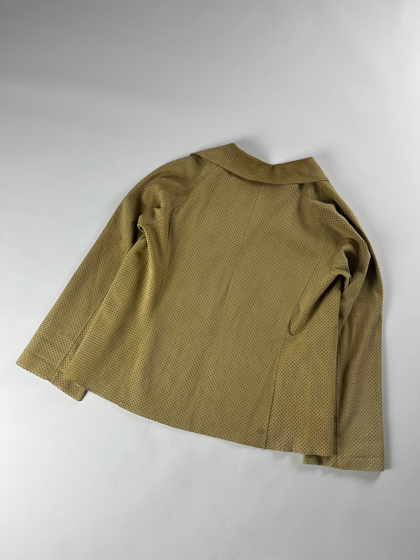 Jil Sander Camel Mesh Blouse SS 2000 - M