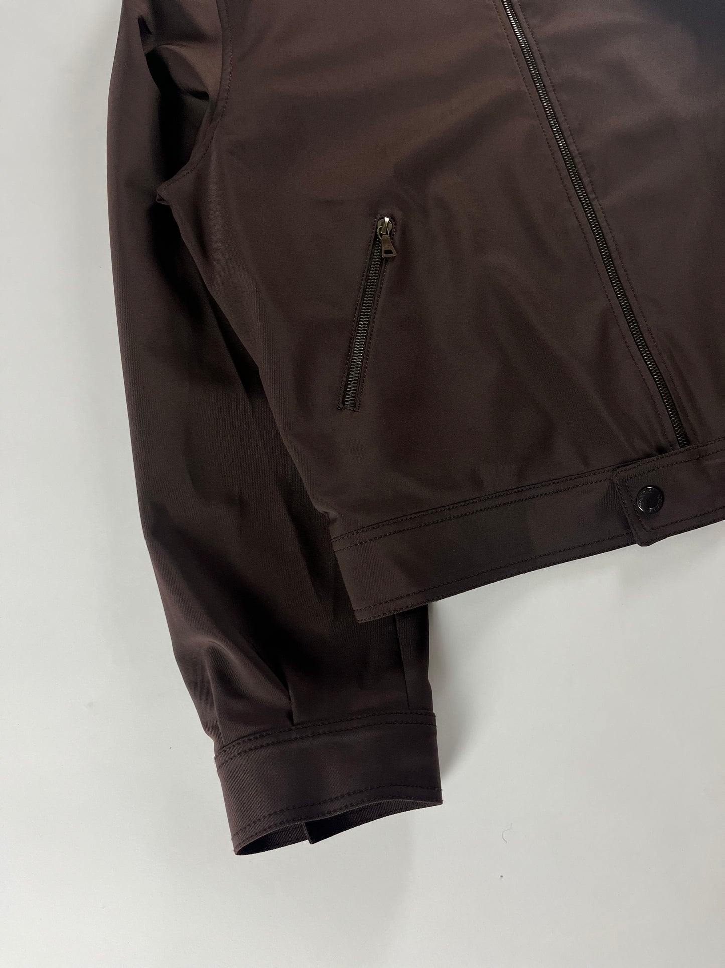 Prada Brown Nylon Jacket FW 1999 - M