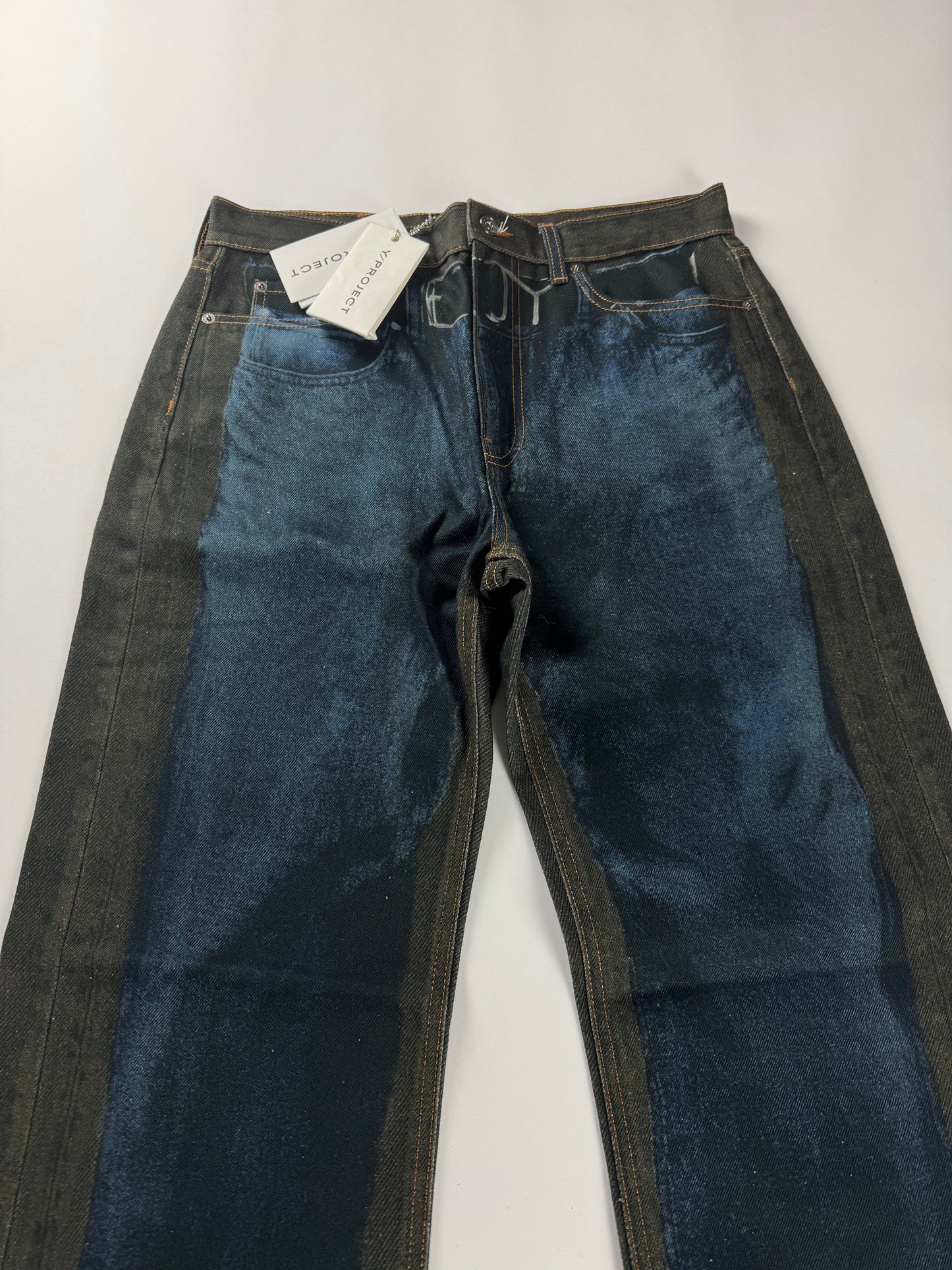 Y/Project Trompe L’Oeil Denim Jeans FW 2024 - 30 US