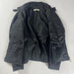 Prada Leather Paneled Shoulder Zipper Jacket 2000s - XS