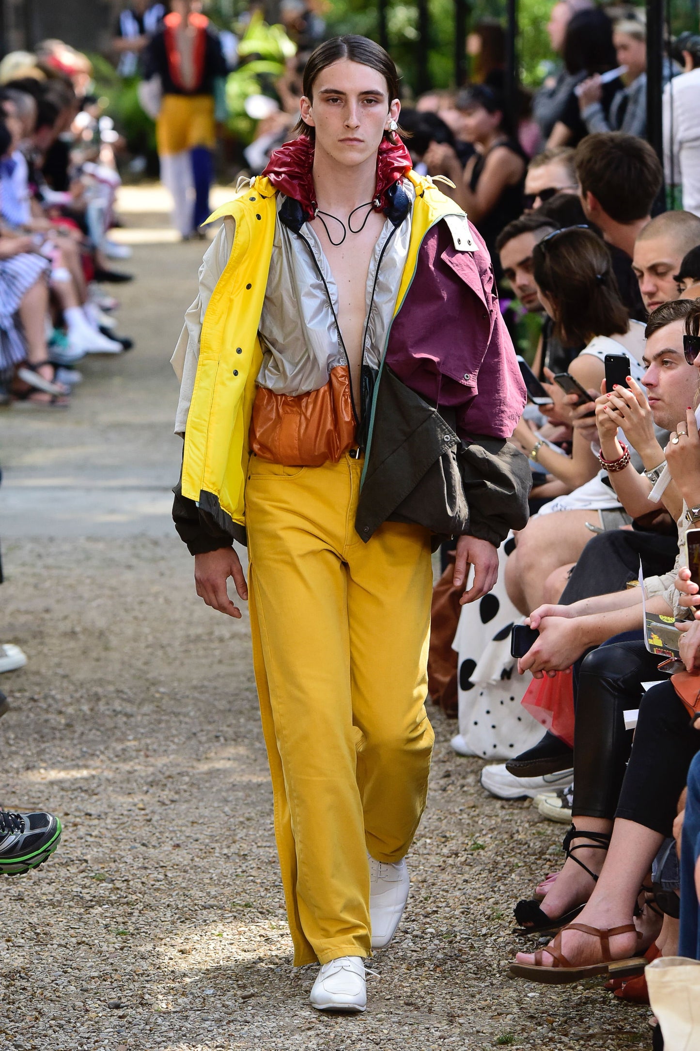 Y/Project Sample Fly Layered Yellow Pants SS 2019 - S