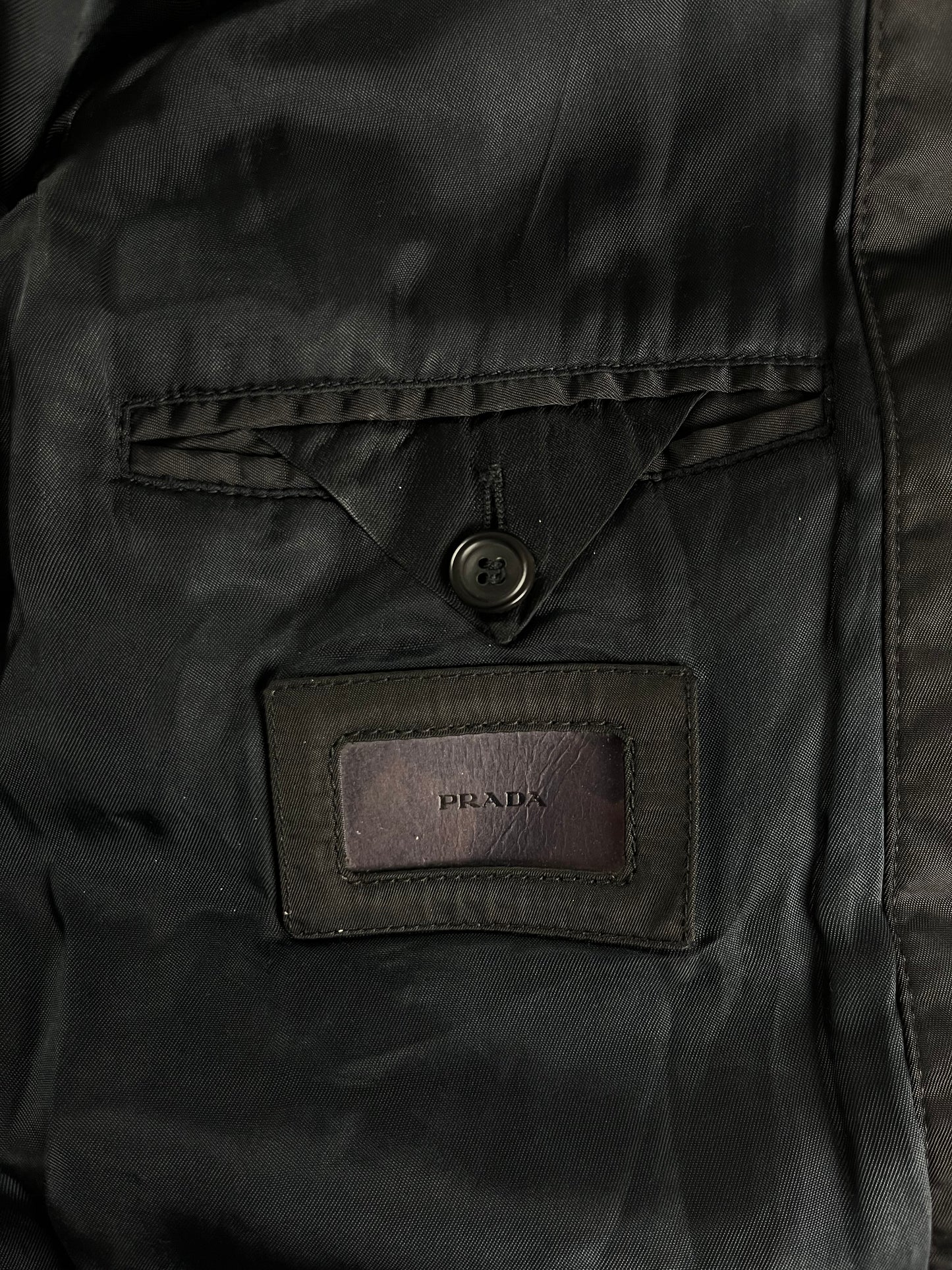 Prada Midnight Bomber Racer Jacket FW 2011 - XL