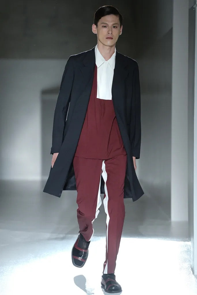 Prada Wine Red Bowling Shirt SS 2013 - L