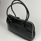 Prada Black Leather Pocket Bag FW 2000 - OS