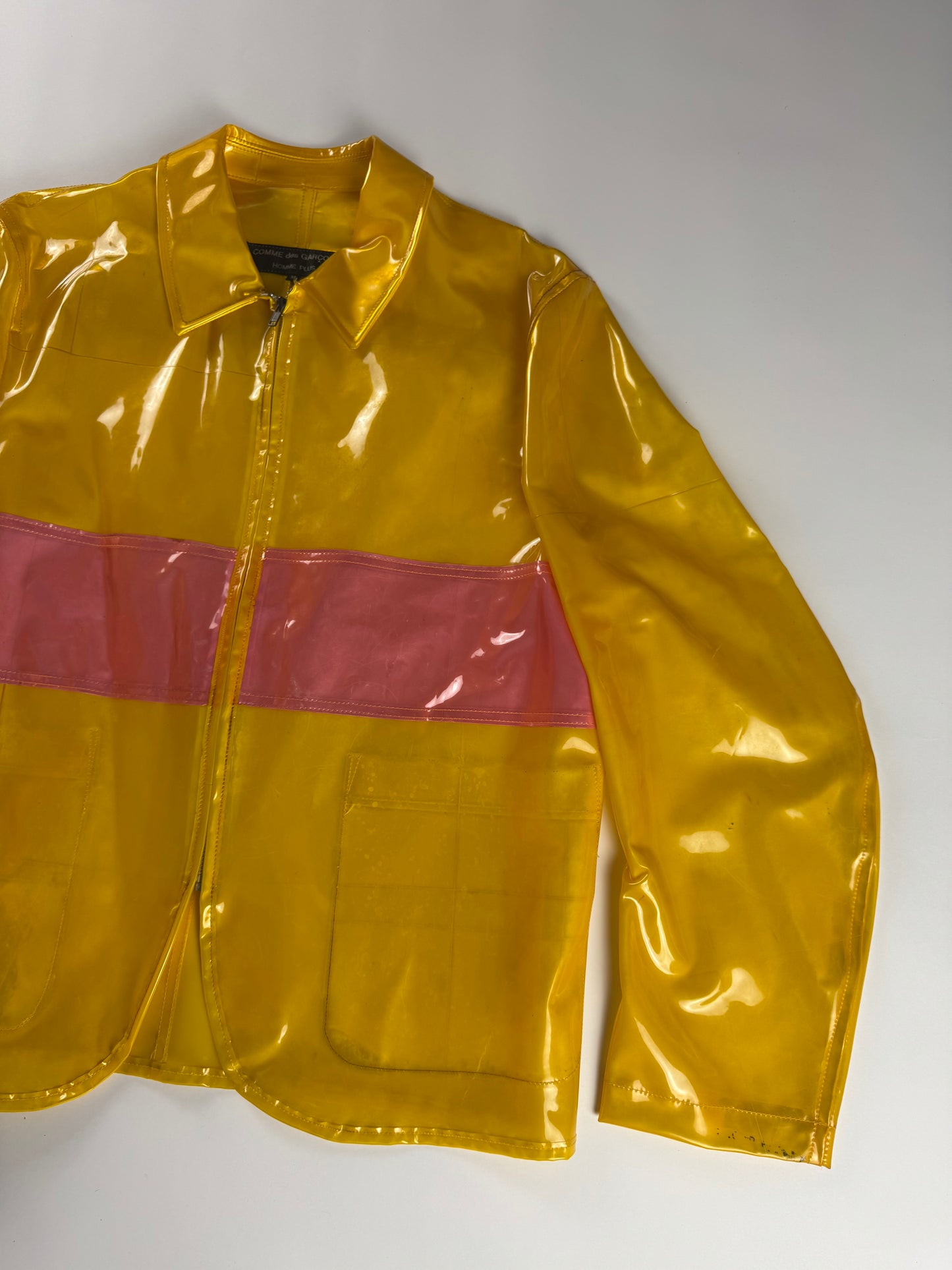 Comme Des Garçons Homme Plus Vinyl Reflector Jacket SS 1996 - M
