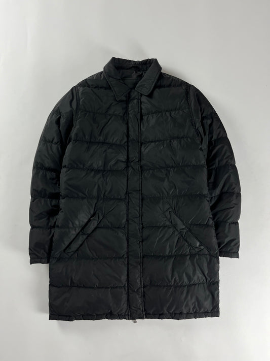 Prada Black Long Puffer Jacket FW 1998 - S