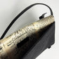 Miu Miu Grey Snakeskin Python Shoulder Bag SS 2000 - OS
