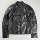 Prada Milano Black Leather Motorcycle Jacket FW 2007 - M