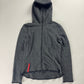 Prada Linea Rossa Wool Balaclava Full Zipper Hoodie - S