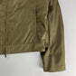 Prada Jungle Green Light Nylon Moto Fit Jacket 2000s - L