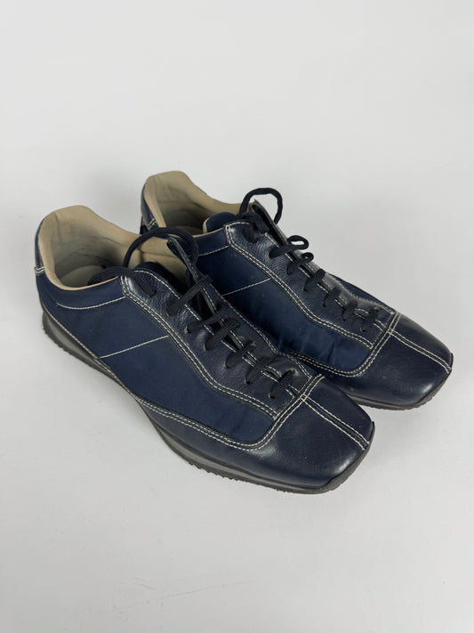 Prada Sport Marine Laced Low Trainers 2000s - 43 EU