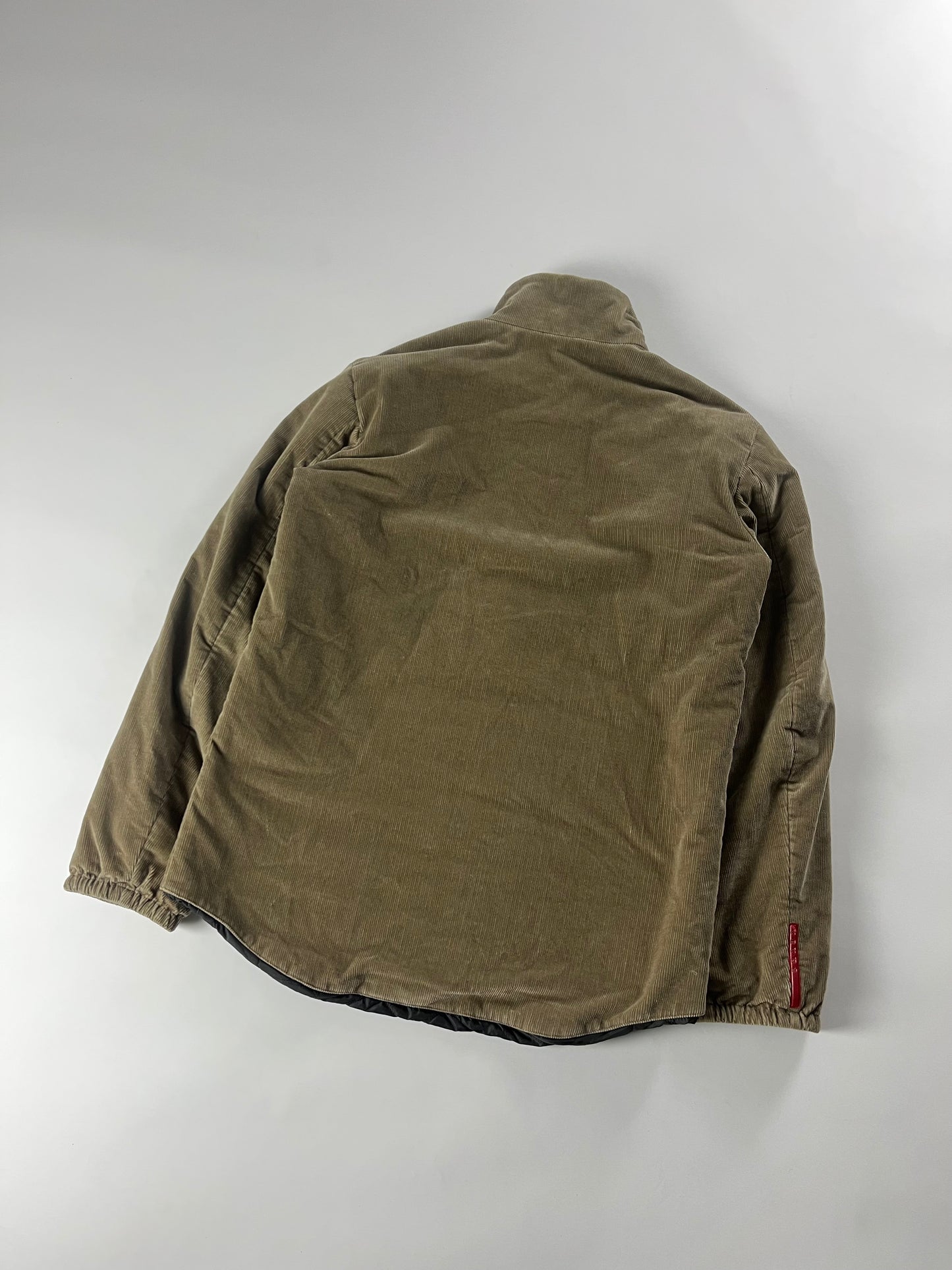 Prada Linea Rossa Corduroy Jacket 2000s - M