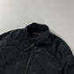 Prada Navy Double Buttoned Collar Bomber Jacket 2000s - L
