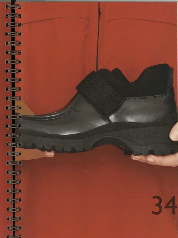 Prada Black Leather Boots FW 1998 - 37,5 IT/38,5 EU