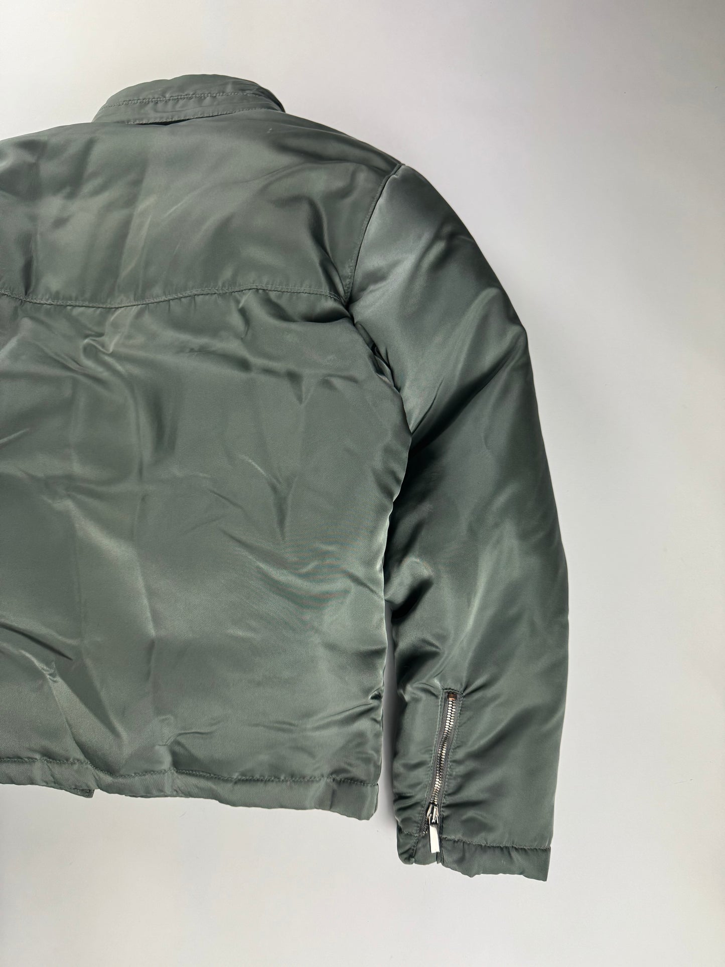 Gucci Tom Ford Cold Olive Double Zip Down Jacket FW 1998 - M
