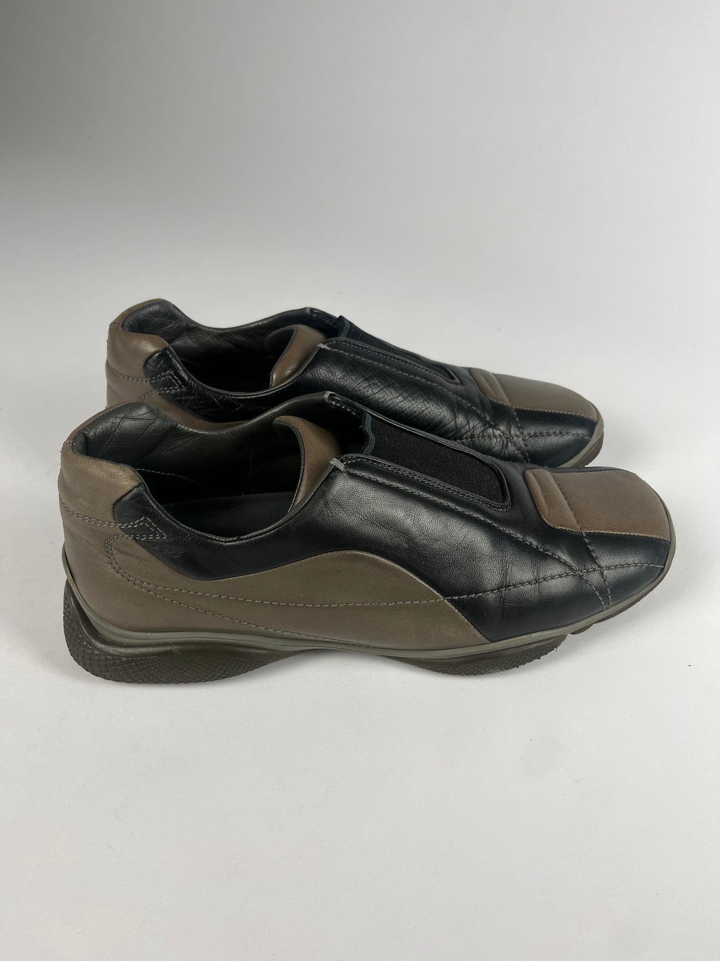 Prada Sport Laceless Leather Shoes SS 2001 - 42,5 EU