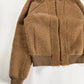 Louis Vuitton Sample Fluffy Camel Teddy Bomber Jacket FW 2018 - M
