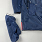 Prada Eskimo Technical Long Navy Nylon Jacket FW 1999 - M