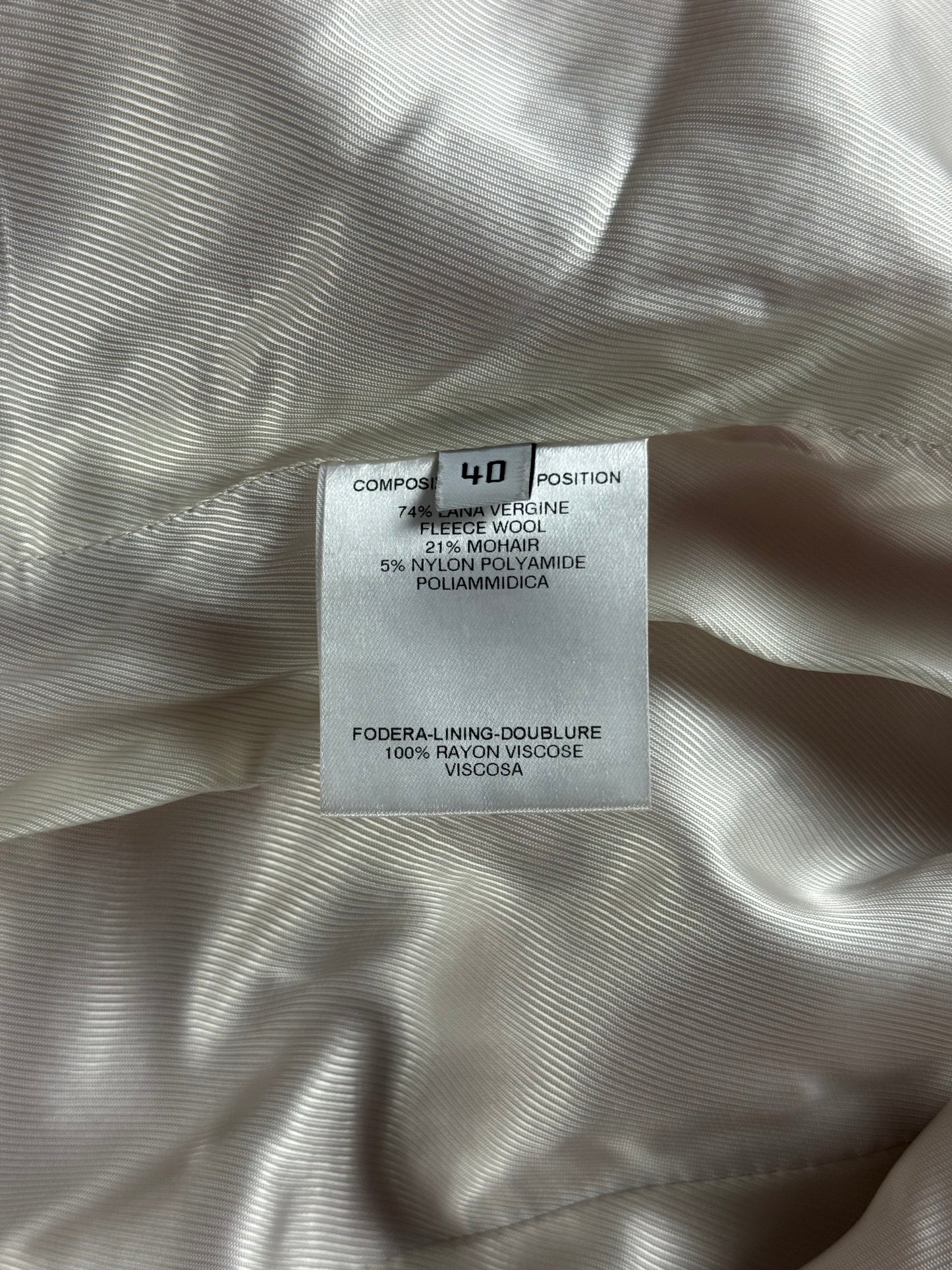 Balenciaga Nicolas Ghesquière Double Breasted Burnt Orange Wool Elegant Coat FW 2004 - S