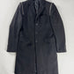 Givenchy Zip Detail Minimalist Dark Wool Coat FW 2016 - M