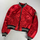 Jean Paul Gaultier Red Cropped Bomber Jacket 2010s - S