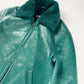 Balenciaga Sample Green Shearling Aviator Bomber Jacket FW 2019 - M