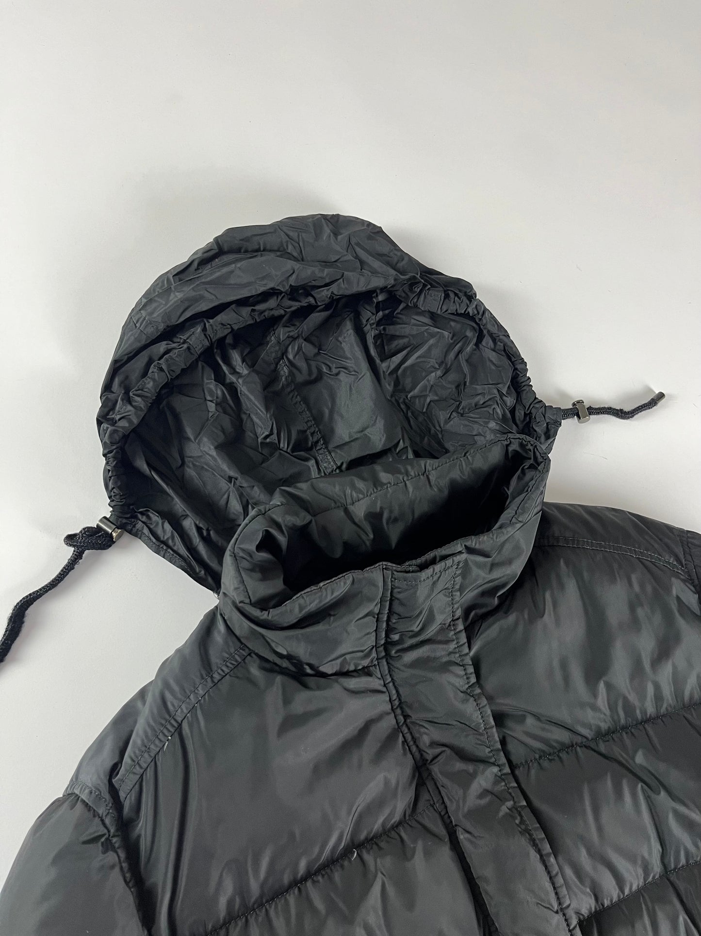 Prada Belted Long Puffer Jacket FW 1999 - M