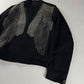Dior Homme Embroidered Stitched Wool Jacket FW 2011 - M