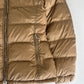 Prada Camel Nylon Puffer Jacket 2000s - S