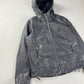 Louis Vuitton V Logo Patch Leather Drawstring Hood Jacket SS 2015 - M
