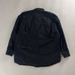 Balenciaga Sample Black Oversized Button Down Shirt - M