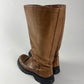 Prada Faded Brown Premium Leather Combats Boots FW 2003 - 40 EU