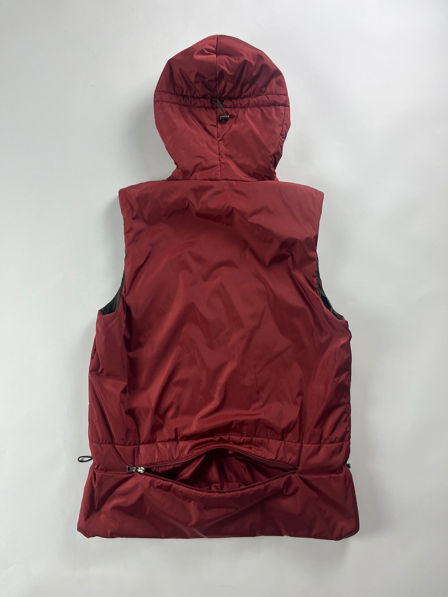 Prada Linea Rossa Balaclava Nylon Vest FW 1999 - M