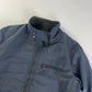 Prada Linea Rossa Blue Officer Bomber jacket FW 2007 - XL