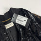 Saint Laurent Velours De Givre Leopard Sleeve Bright Teddy Bomber Jacket FW 2019 - XS