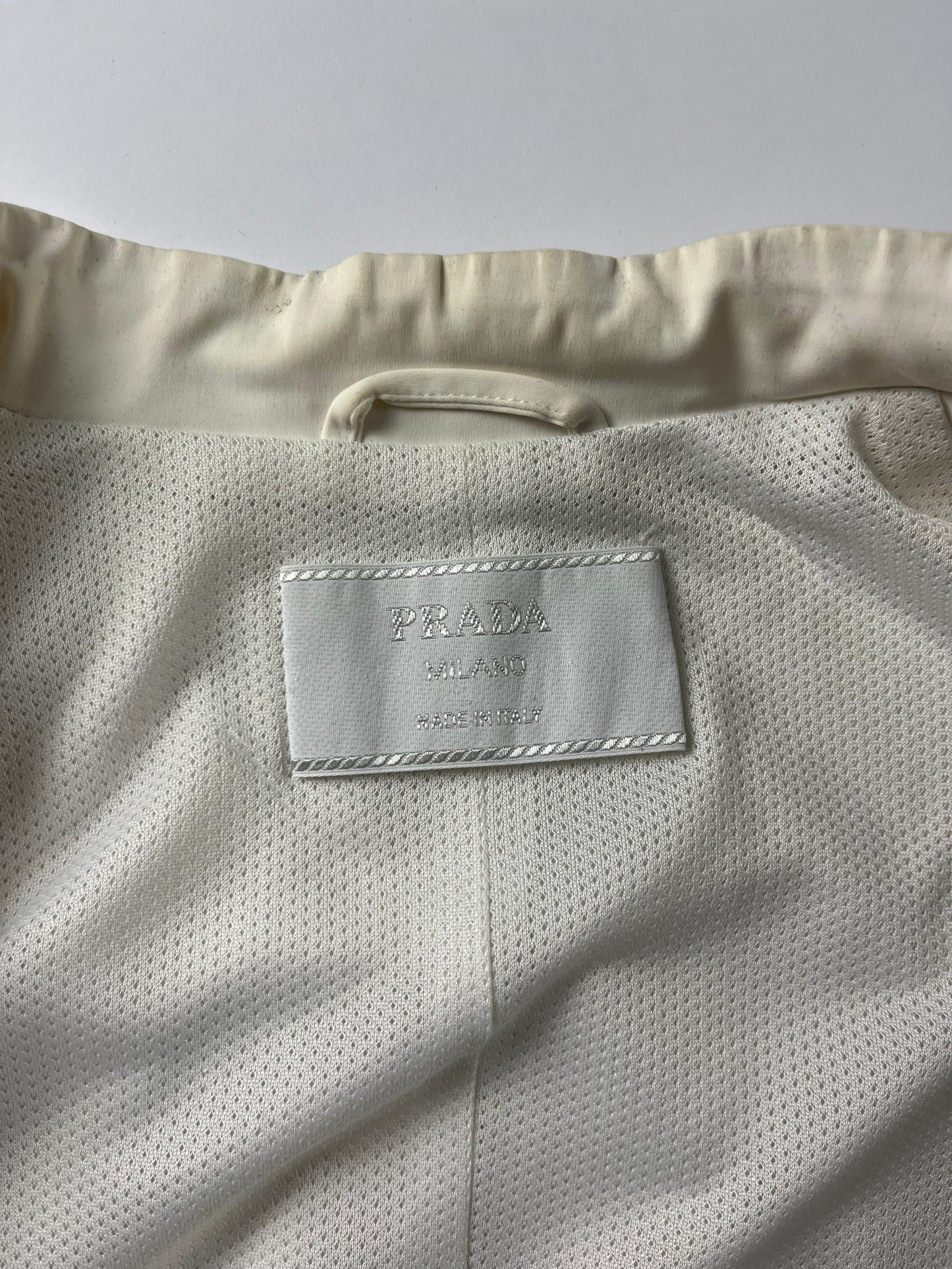 Prada Nylon Single Rider Jacket SS 2000 - XS