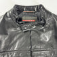 Prada Milano Black Leather Motorcycle Jacket FW 2007 - M
