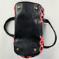 Celine Sample Gold Buckle Pink Leather Black Bag FW 2004 - OS