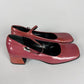 Prada Pink Patent Mary Jane Laced Pumps FW 1999 - 38,5 IT/39 EU