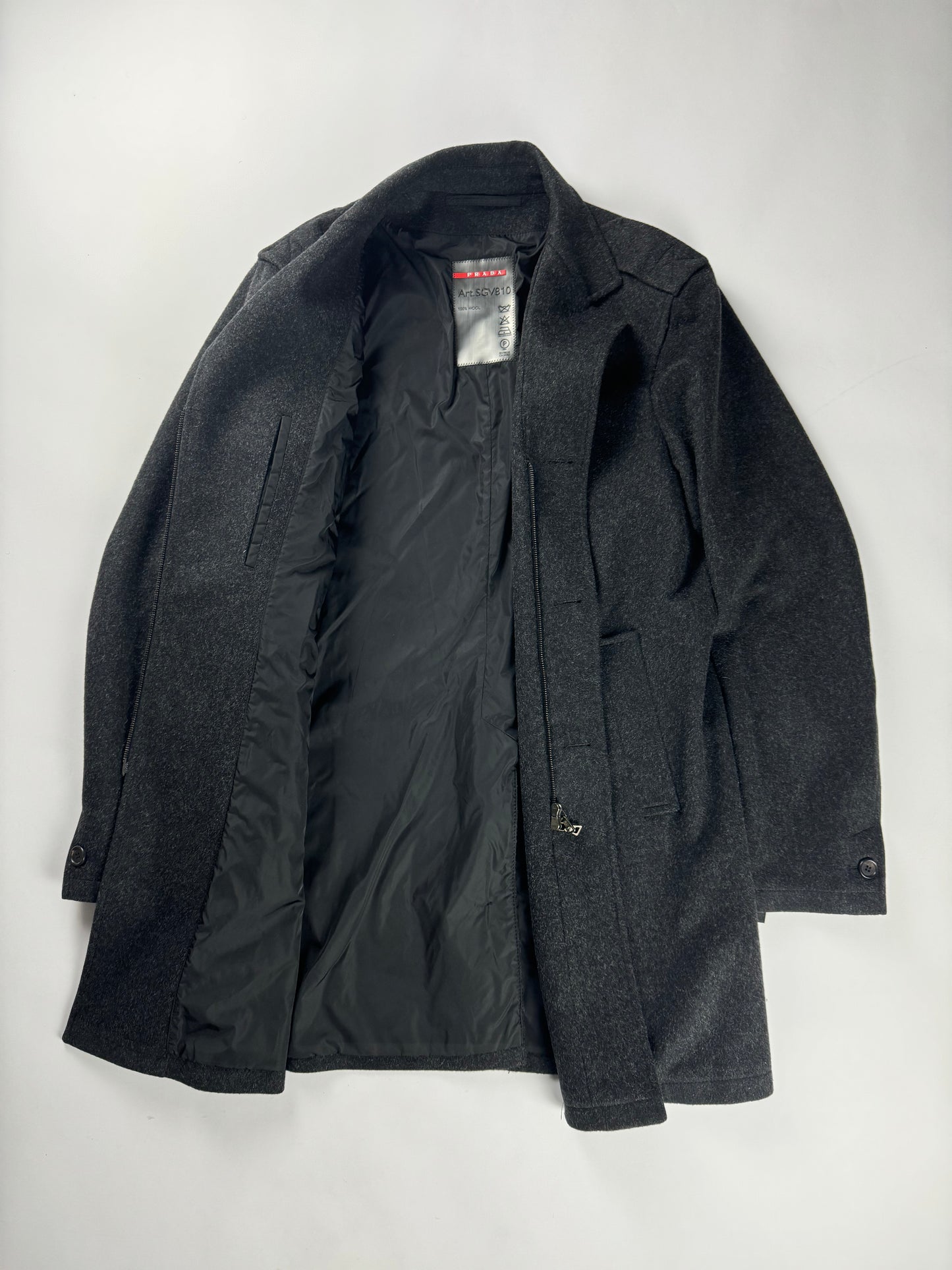 Prada Plush Wool Premium Overcoat FW 2006 - L