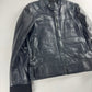 Dior Homme Napoleon Military Marine Leather Jacket FW 2008 - M