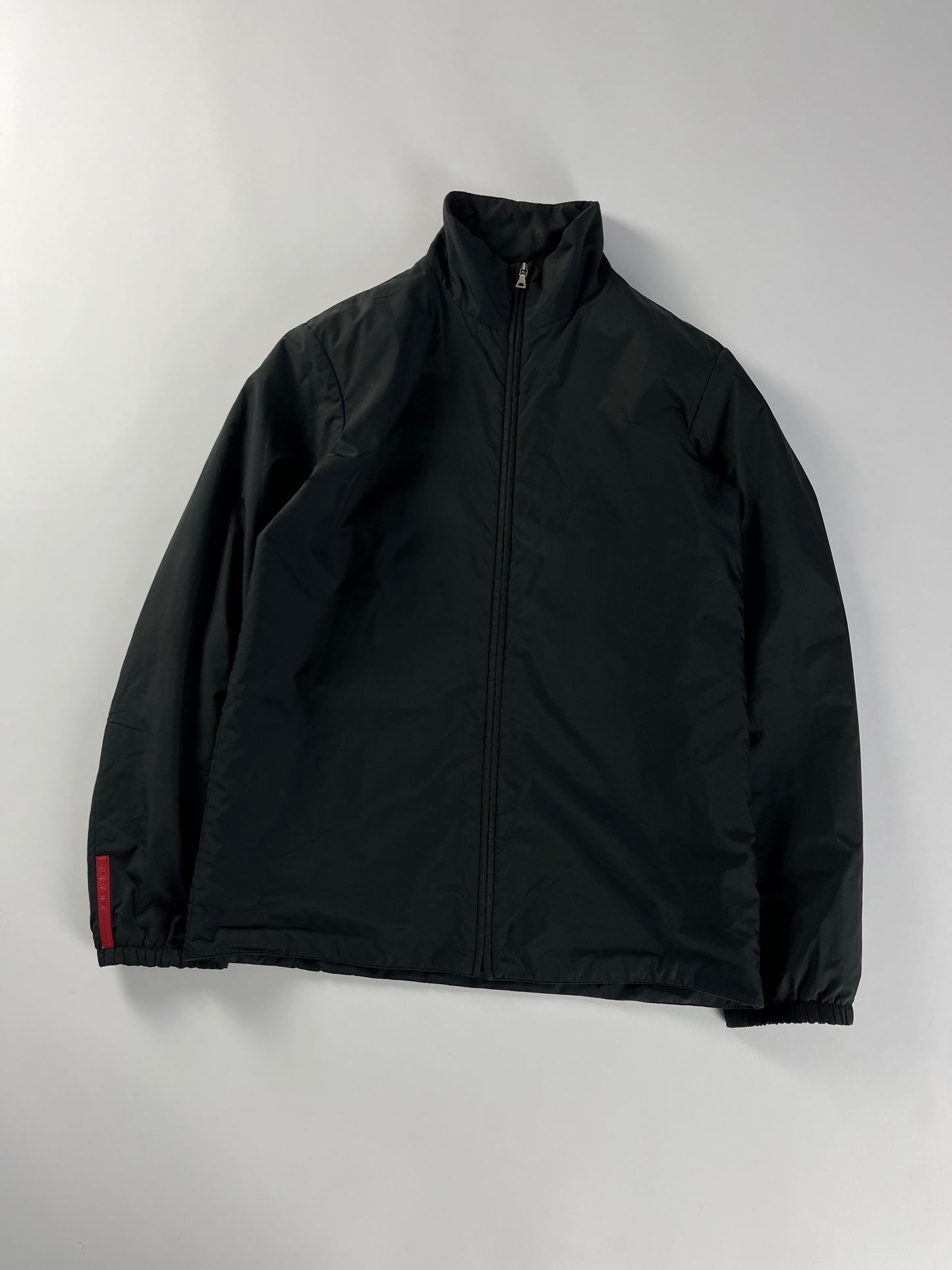 Prada Linea Rossa Shadow Zipper Light Jacket 2000s - S