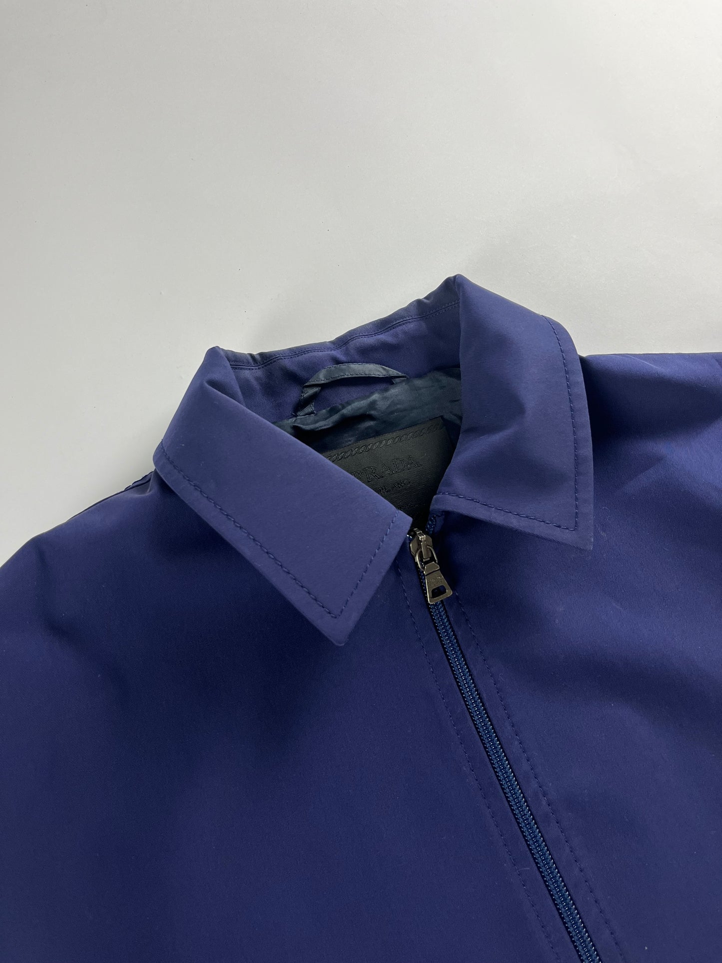 Prada Double Zip Navy Work Jacket SS 1998 - M